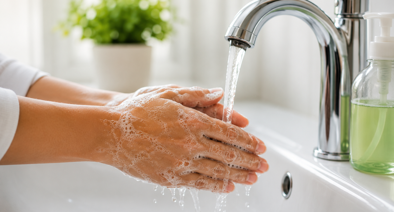 Hand washing tips