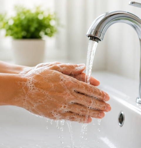Hand washing tips