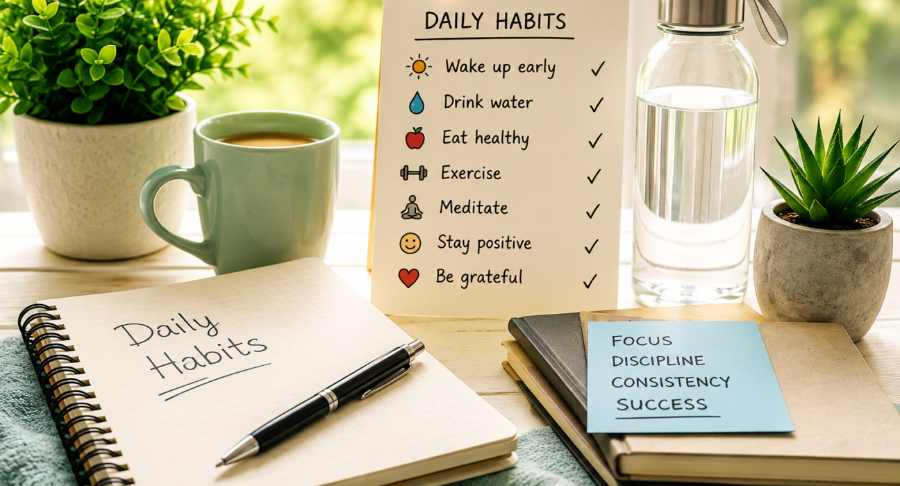 Simple daily habits for a balanced and peaceful lifestyle