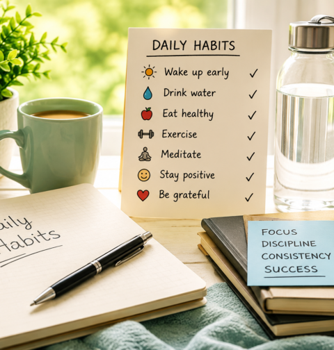 Simple daily habits for a balanced and peaceful lifestyle