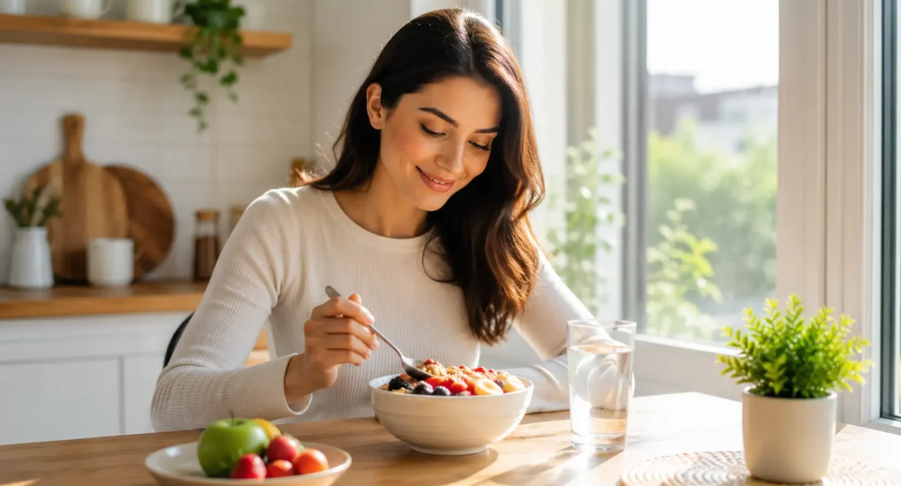diet tips for better energy with healthy breakfast bowl